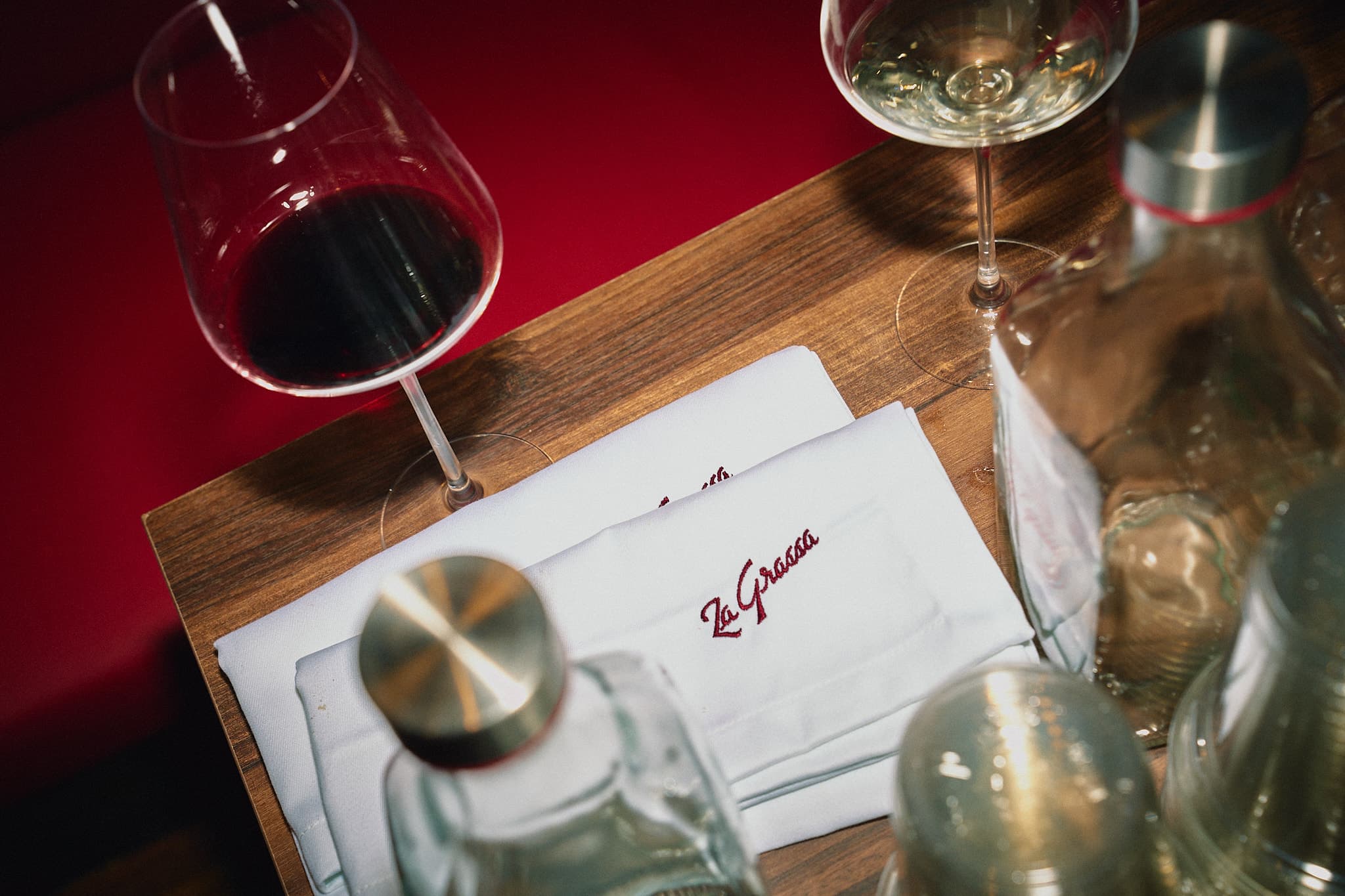 Plato de especialidad italiana de Osteria La Grassa en el Eixample