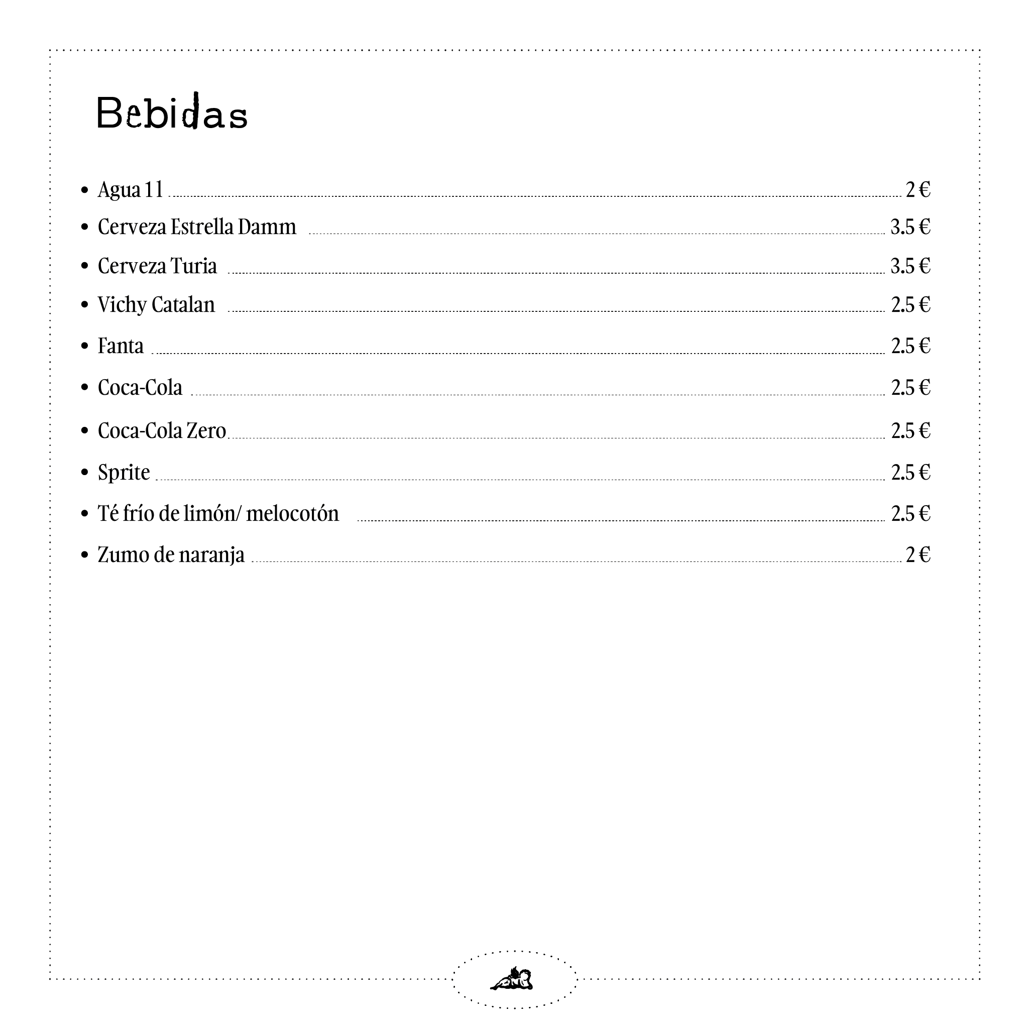 Página 7 de la carta de Osteria La Grassa